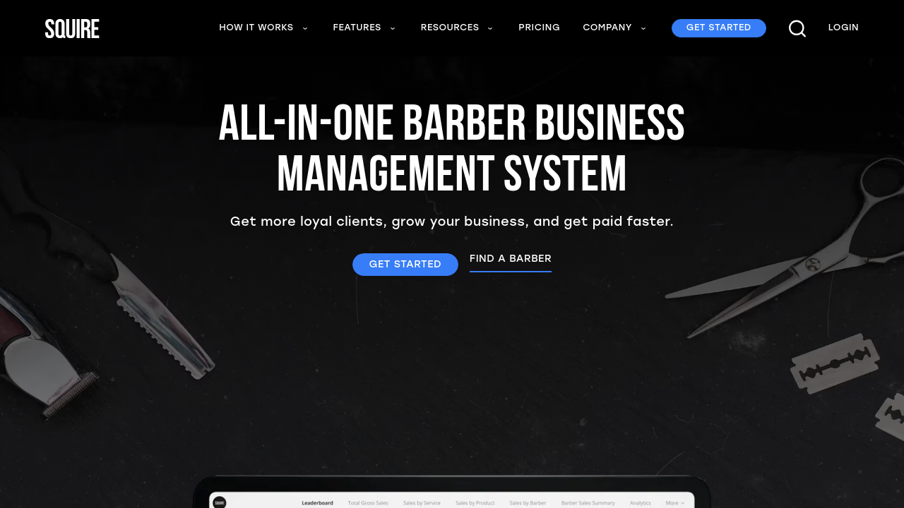 Squire Barber Appointment App